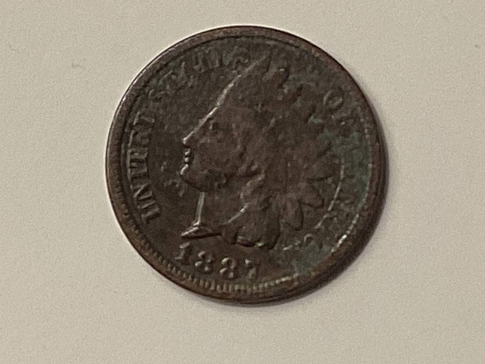 1887 Indian Head Cent