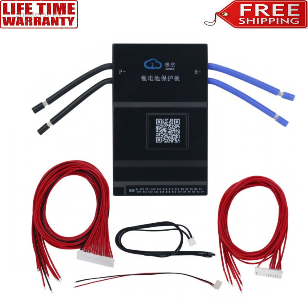 JK-B2A24S15P 8-24S 2A Smart BMS Active Balance Equalizer 150A Continuous Current