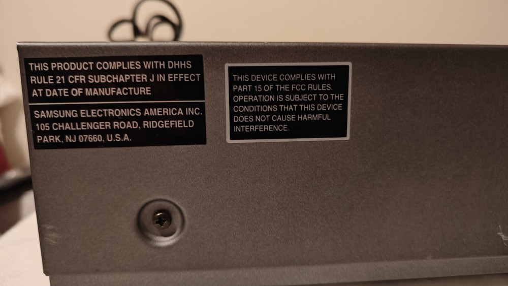 Samsung 5 CD Changer Model ht-sk5 Amplifier/ Tested