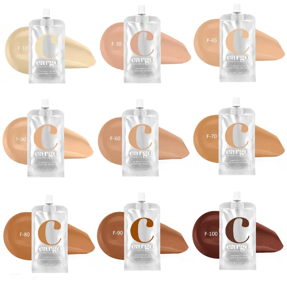 Cargo Cosmetics Flawless Face Foundation with Magic Brush