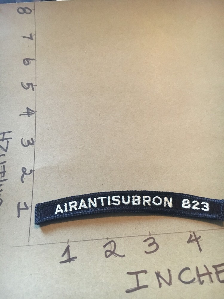 US NAVY SHOULDER STRIP TAB rocker Patch Airantisubron 823