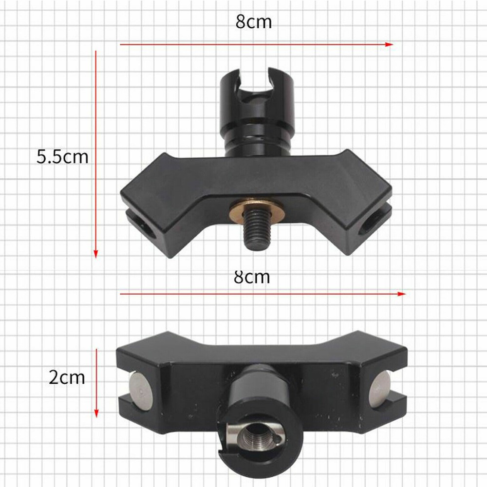 40° Archery Side V Bar Stabilizer Quick Disconnect Mount Bow Training Hunting