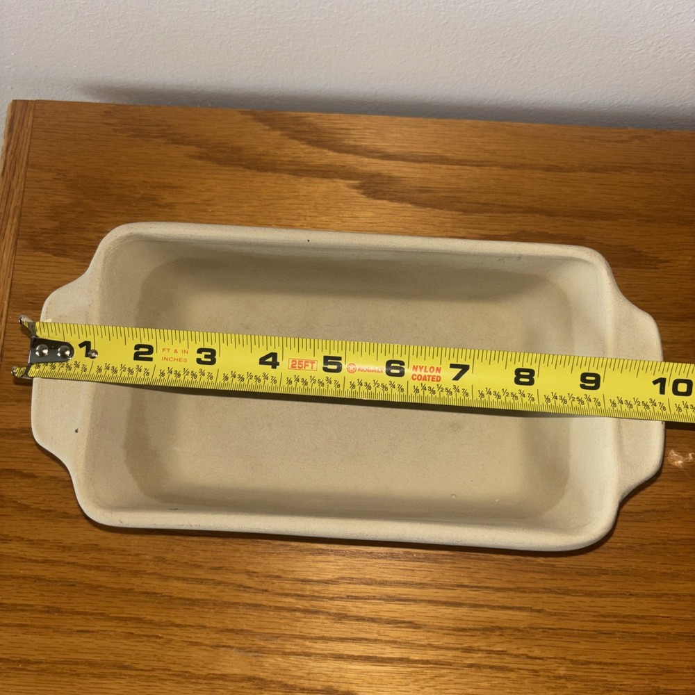 Stoneware Bread Loaf Pan