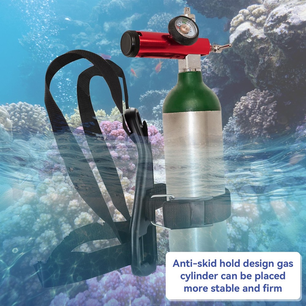 Scuba Tank Holder, Dive Tank Backpack Adjustable Tank Backpack Single Oxygen ...