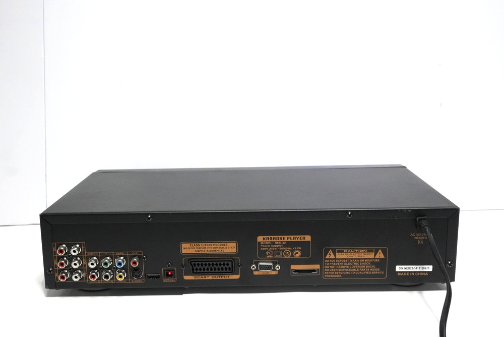 RSQ NEO-22 MULTI-FORMAT KARAOKE PLAYER TESTED WORKING