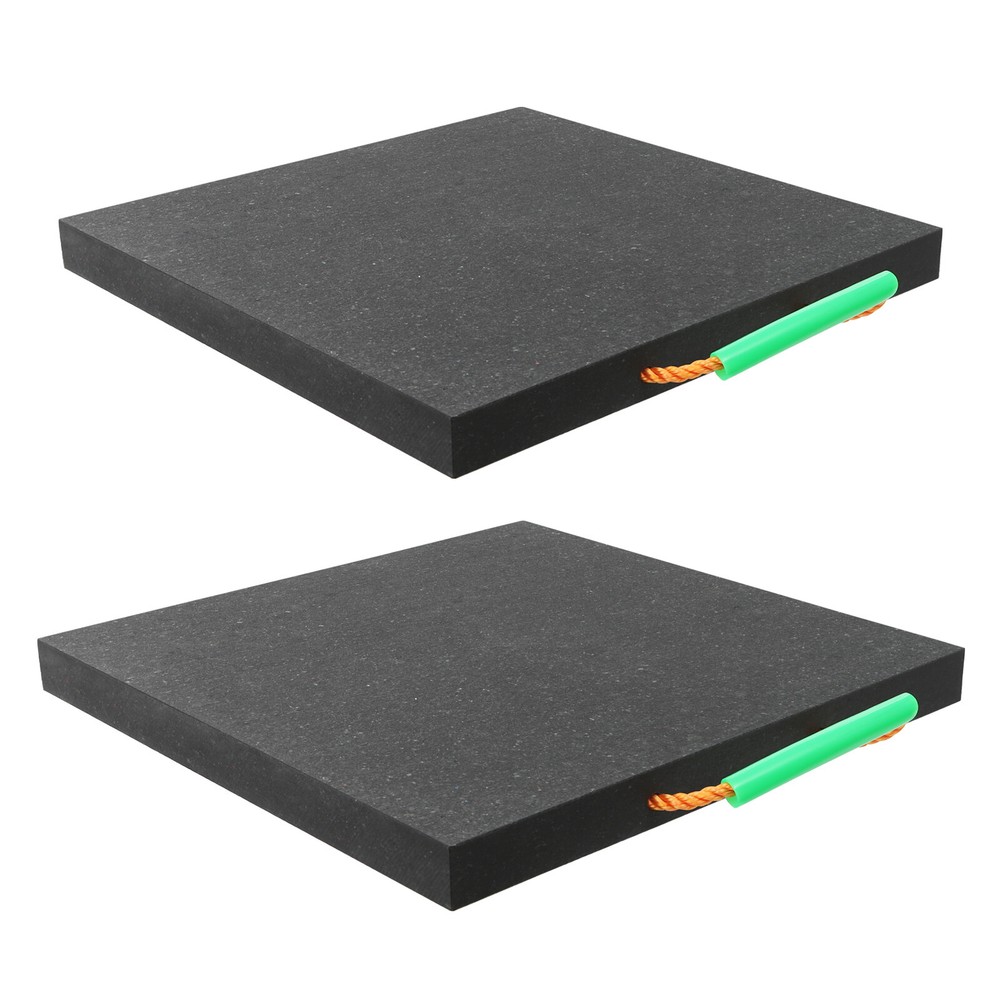 2pcs Heavy Duty Stabilizing Blocks Medium Size Support Pads Square Support Pad