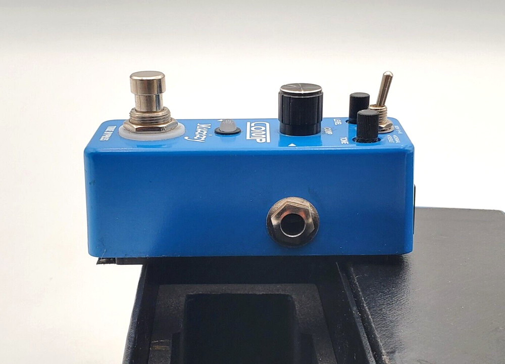 Muzizy Analog Compressor Effects Mini Pedal Ultimate Comp 2 Modes Compression