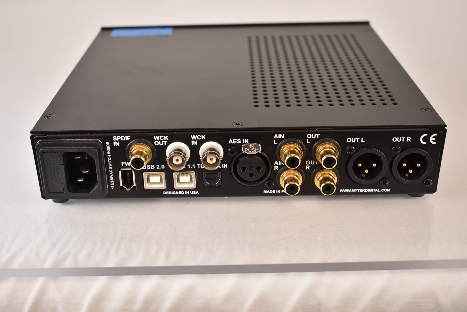 Mytek Stereo192-DSD DAC Digital Analog Converter w/Box, Manual for -READ-