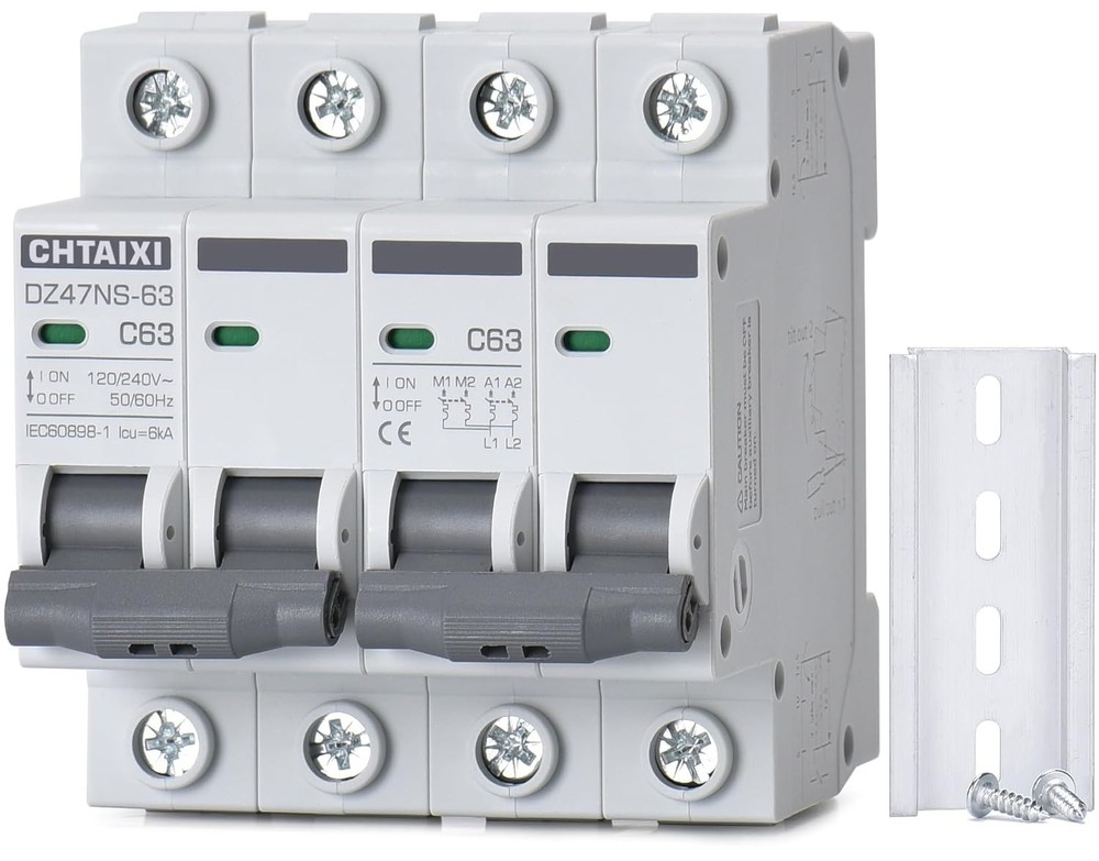 63 Amp Interlock Manual Transfer Switch for RV & Generator Applications