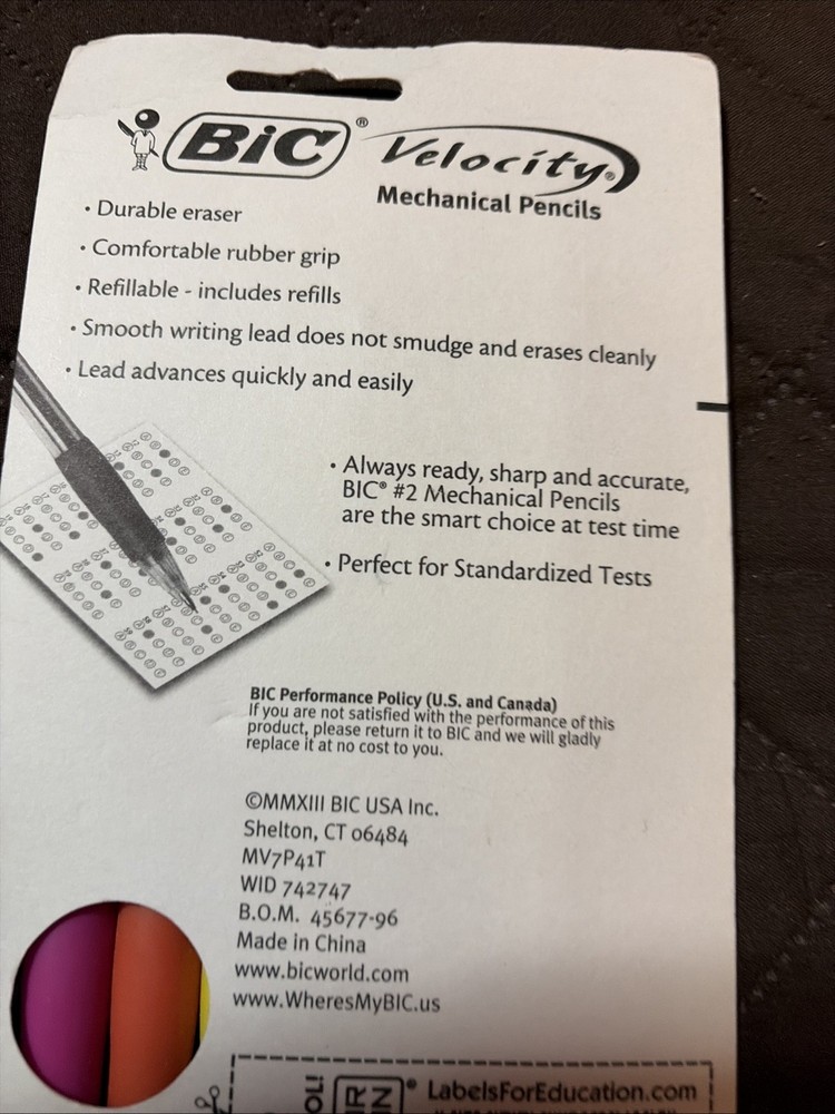 BIC Velocity Mechanical Pencil Refillable Medium Point (0.7 mm) 4-Count #2