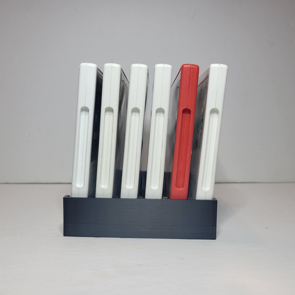 Nintendo 3DS Game Case Stand For 6 Games Display