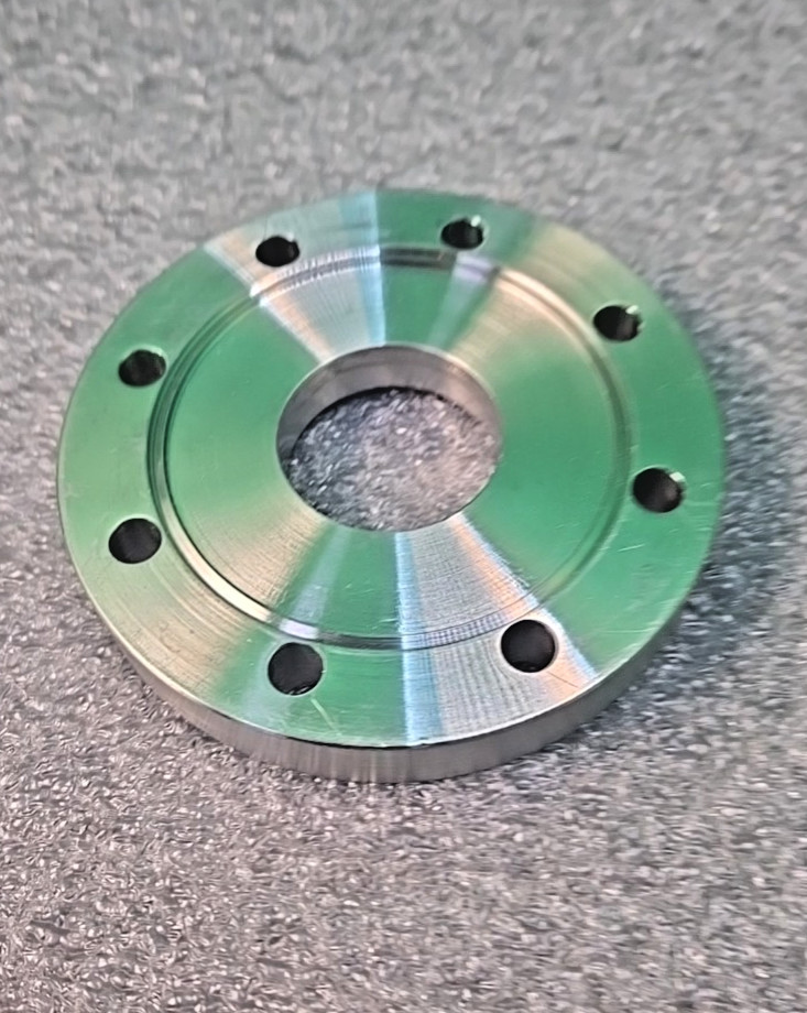 Conflat Flange Zero Space Reducer 4 1/2" Reducer zero length 4-1/2" to 2-3/4"