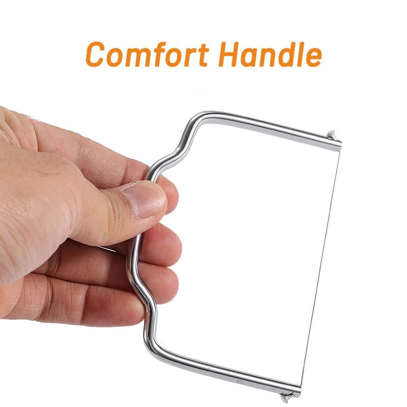 2 Pack Cheese Slicer - Effective Stainless Steel for 2