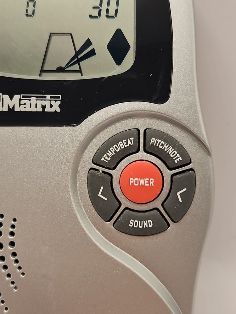 Matrix MR-550 Digital Metronome With LCD Pendulum Simulation
