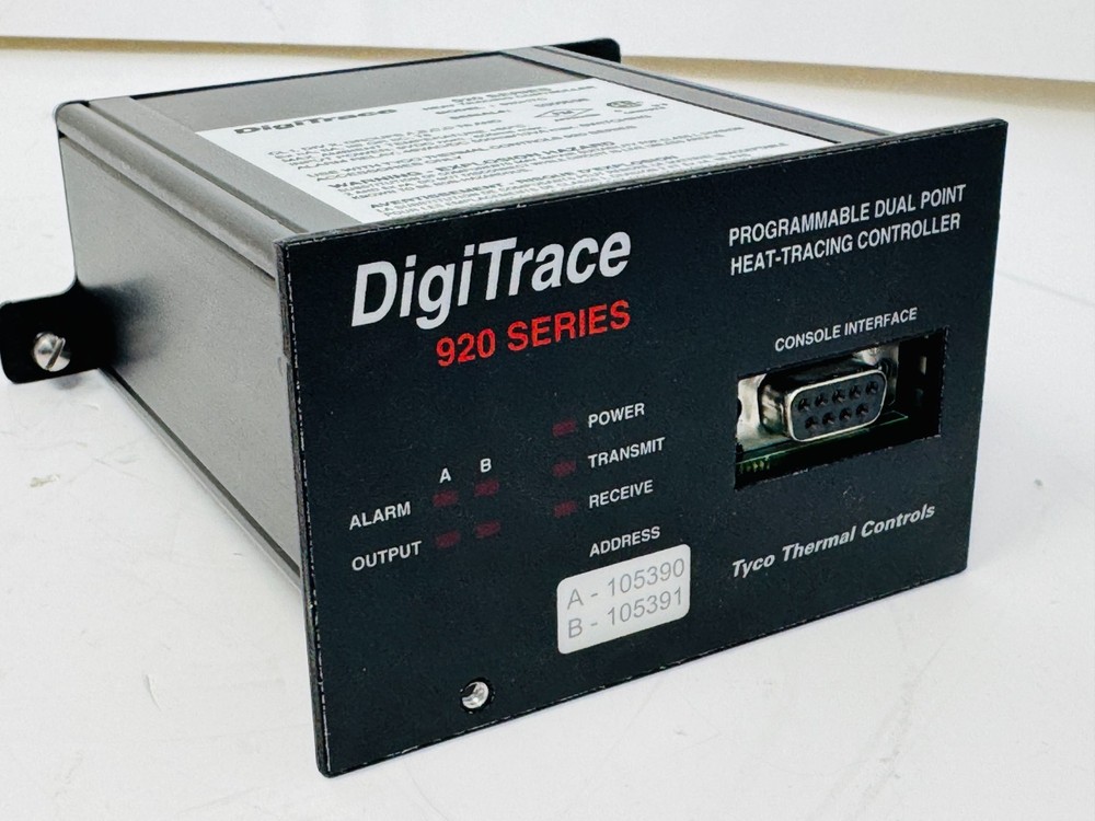 Digitrace 920HTC 10260-001 programmable Dual Point Heat Tracing Controller