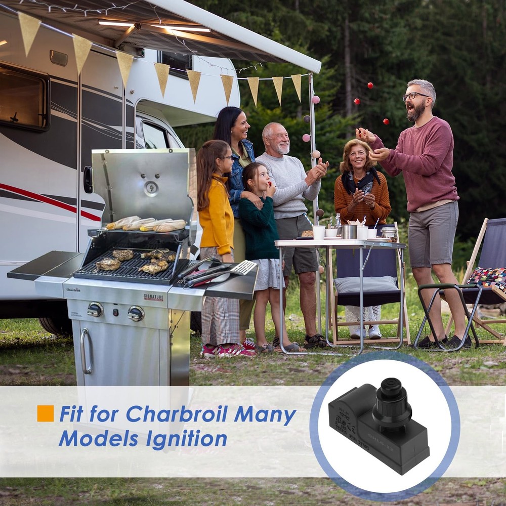 BBQration DHLG-12 Grill Igniters for 2 Outlets (AAA), 2 (AAA)