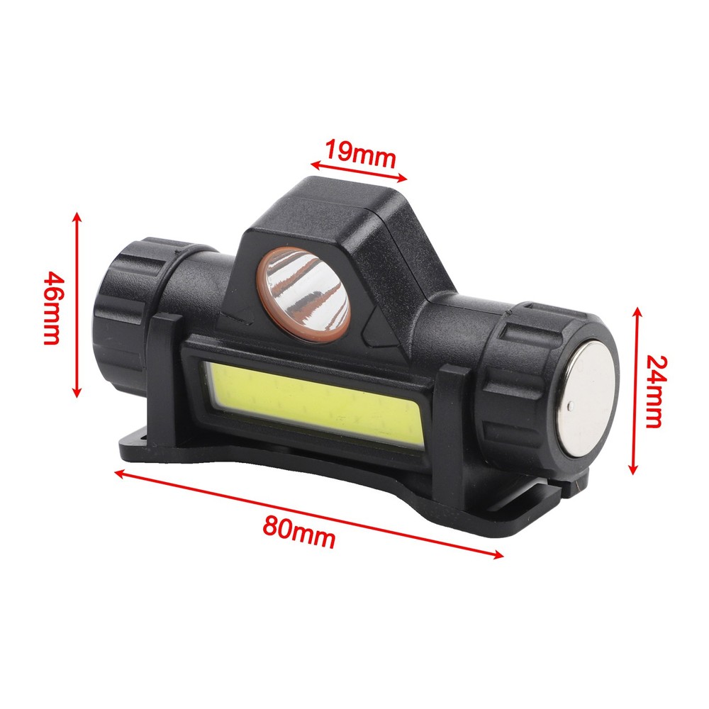 Automatic Dimming Headlight For Welding Helmet USB Charging Dual-Purpose Light