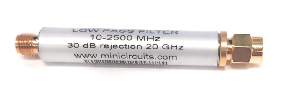 Mini-Circuits DC-2500Mhz SMA Low Pass Filter VLFX-2500+