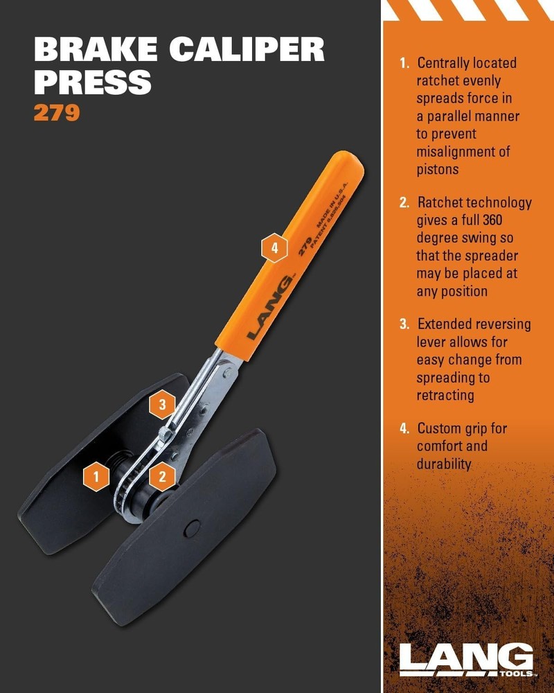 Adjustable Dual Piston Caliper Tool