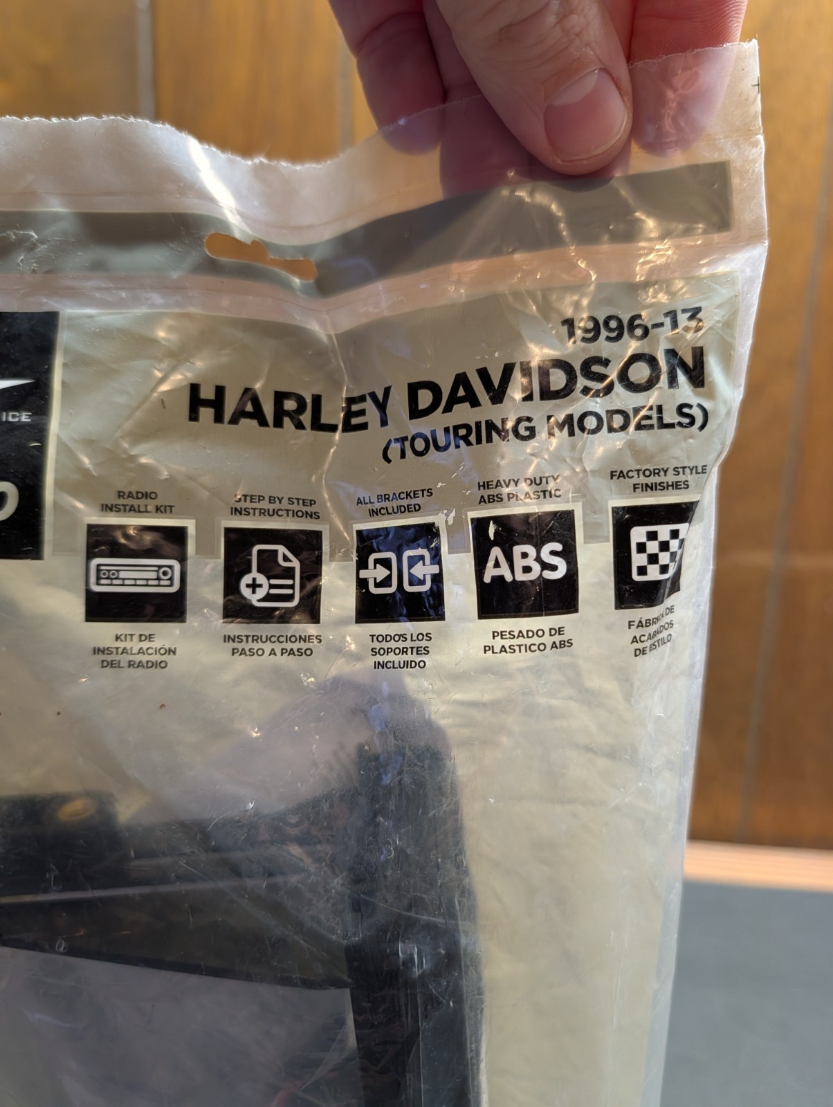 NOS Metra 96-13 Harley-Davidson Touring Radio Dash Kit & Harness - 99-9600