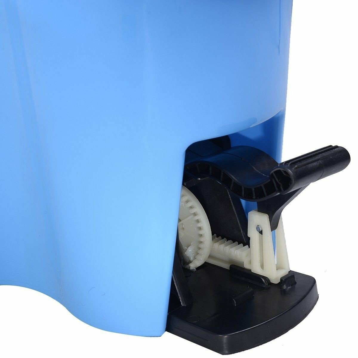 Felji Microfiber Spin Mop Easy Floor Mop with Bucket and 2 Heads