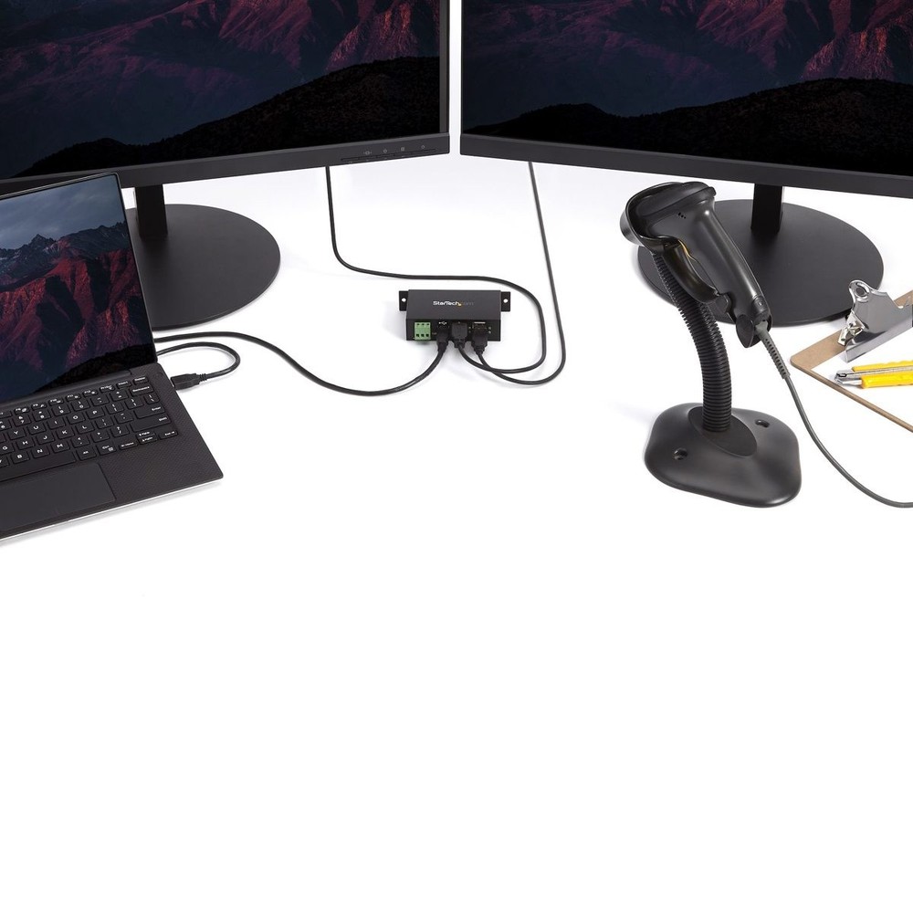 StarTech Mountable 4 Port Rugged Industrial USB Hub