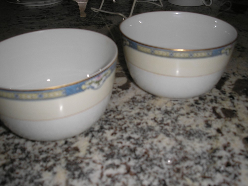 Noritake Vintage China Dinnerware Duluth Pattern 6 Pcs-See Description