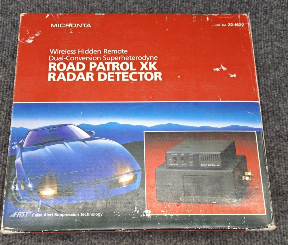 Micronta Road Patrol XK Radar Detector 22-1622