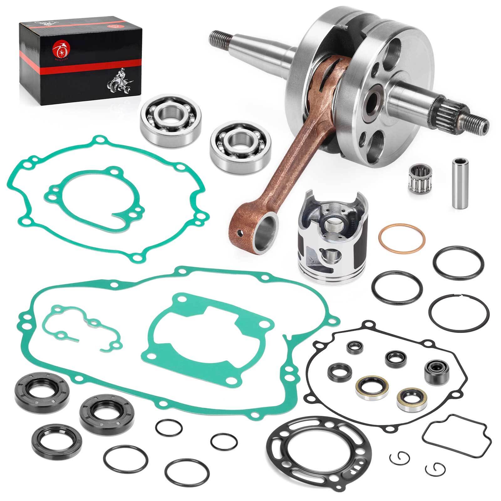 ENGINE REBUILD KIT CRANKSHAFT PISTON GASKETS Seal For KAWASAKI KX 85 2006-2013
