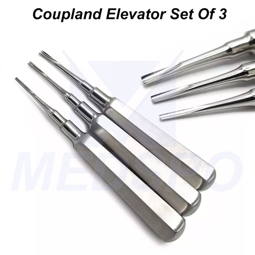 Dental Coupland Surgical Root Extracting Elevators Tooth Extraction Instruments