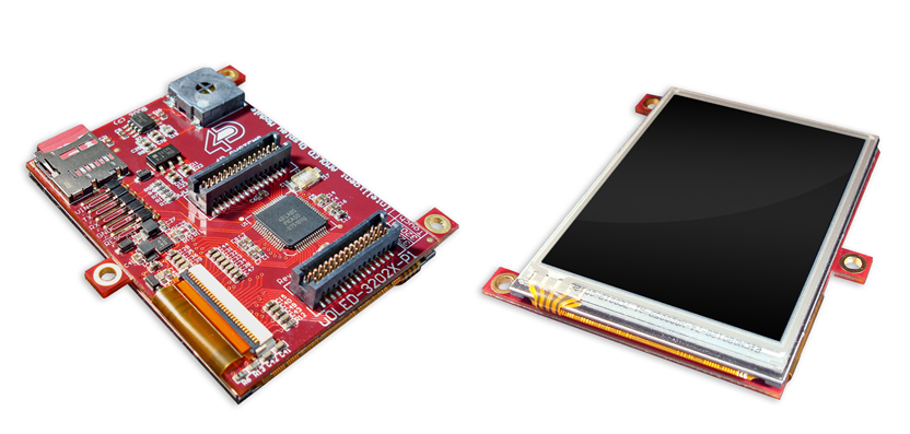 1PC 4D Systems µOLED-3202X-P1 Intelligent AMOLED Display Module