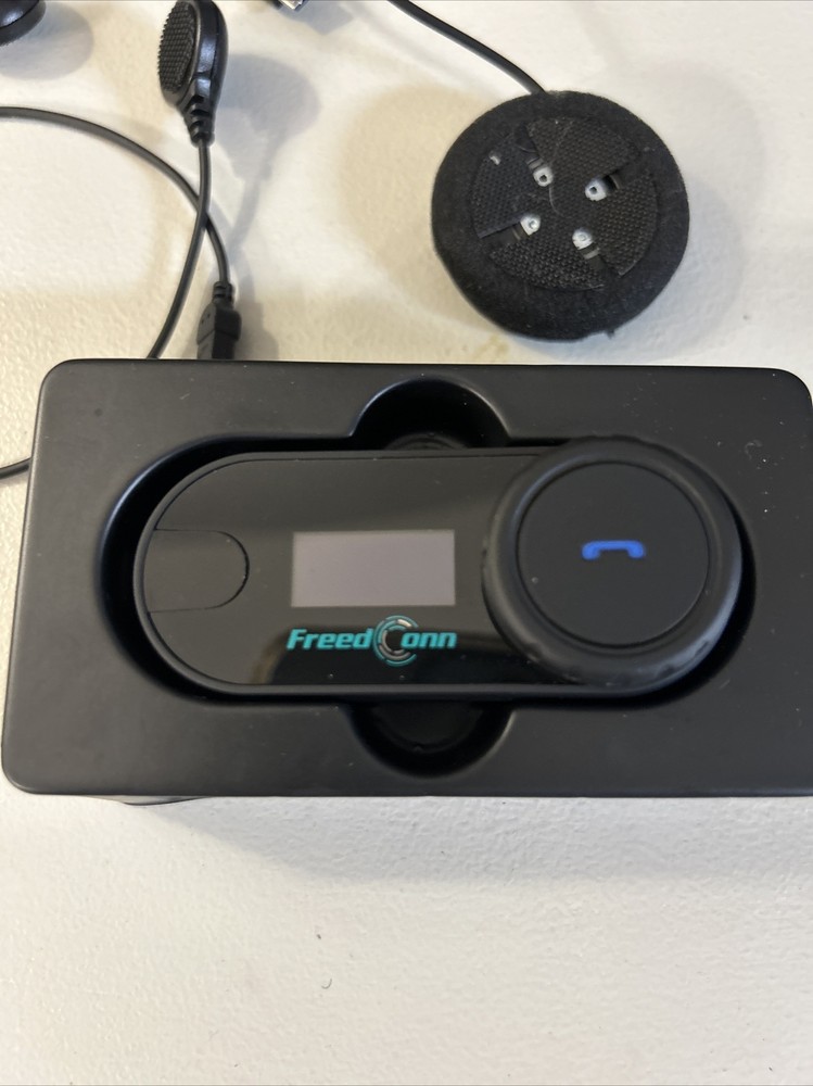 Freed Conn Motorcycle Helmet Bluetooth Intercom Lot T-COM VB SC ~UNTESTED~