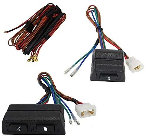 Universal Electric Power Window Kit, Electric Window Conversion Kit Include 2
