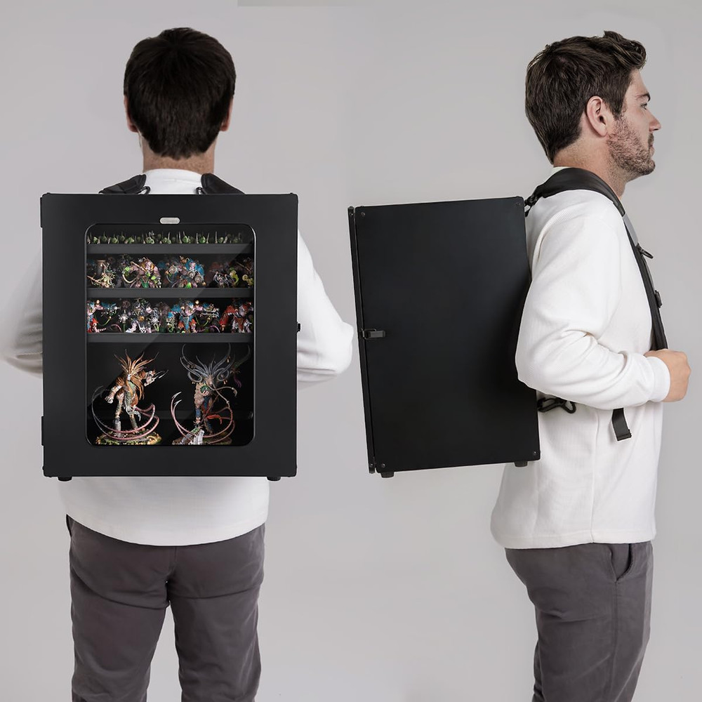 Stackable Miniature Storage Case for Warhammer 40K - Large Size