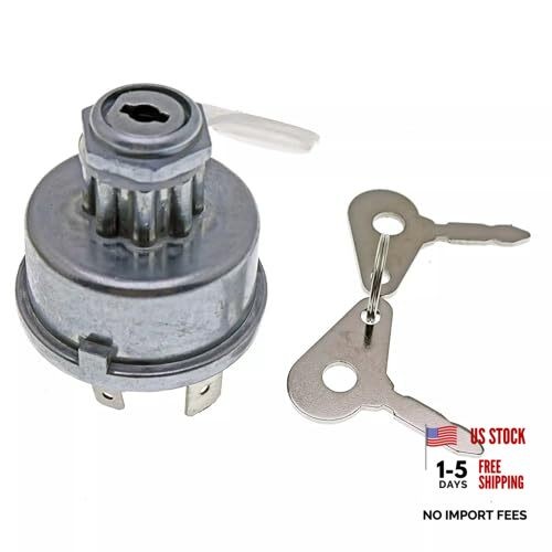 Ignition Switch with Keys Compatible with Case David Brown Tractor - Fits 770