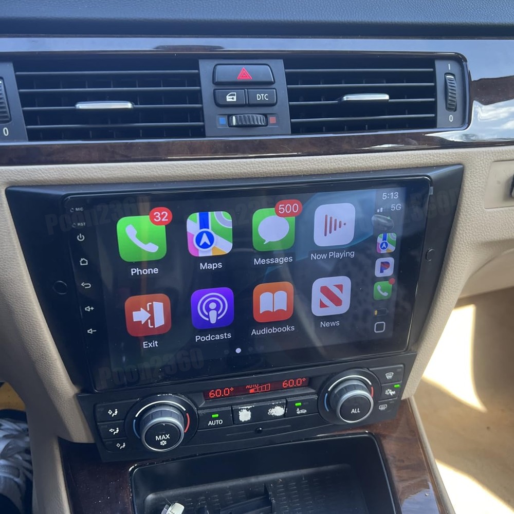 9''Android CarPlay Car Radio for BMW 3 Series 2005-2011(E90/E91/E92/E93)AM/FM