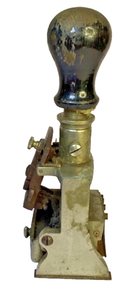 Vintage Hand Press Numbering Machine,German