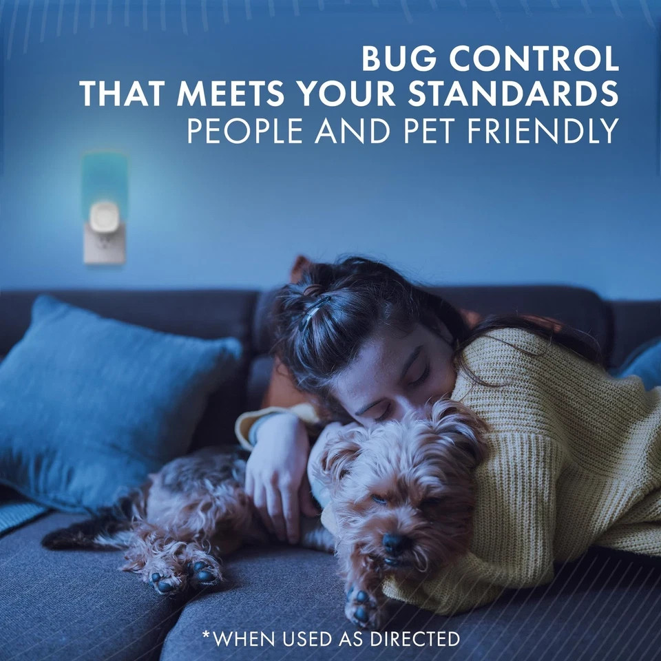 Stem Flying Insect Light Trap Refills 3 Pack (2) Raid Essentials Compatible