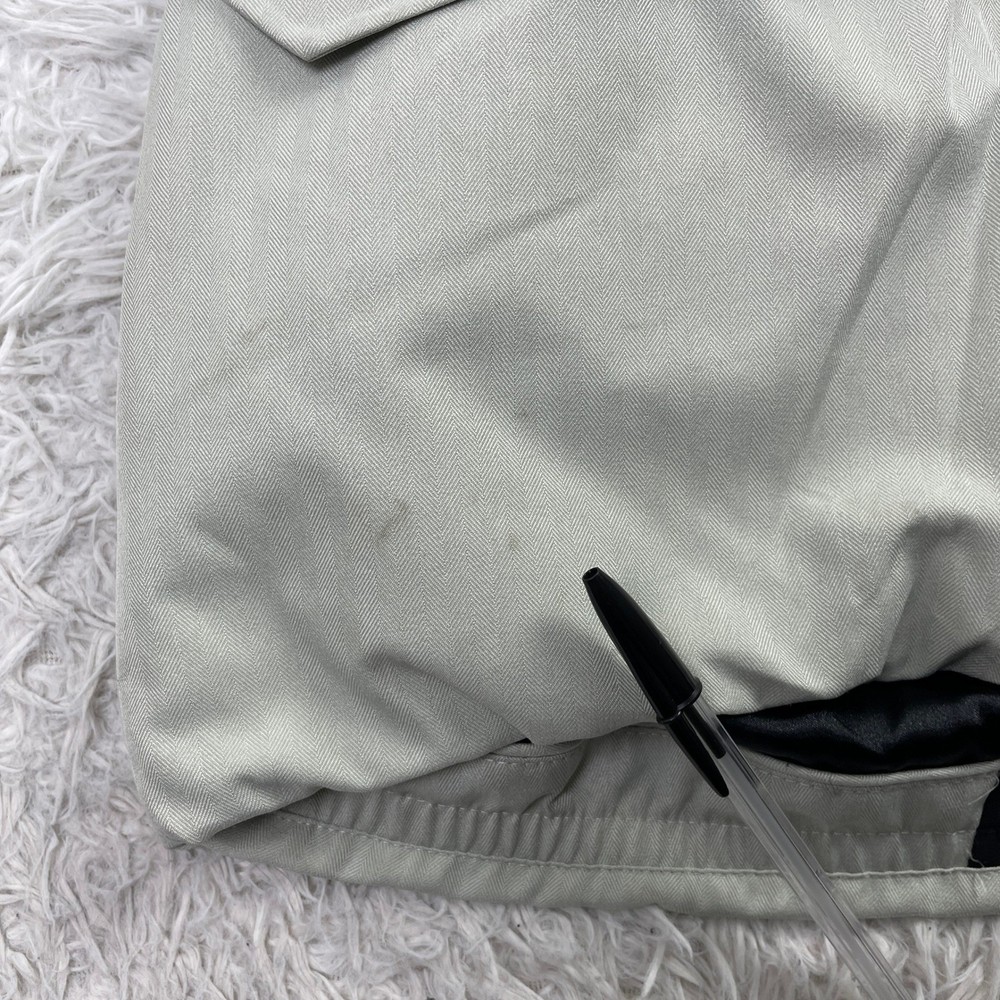 Helly Hansen Jacket Womens Medium Gray Double Collar Hooded Helly Tech Insulated