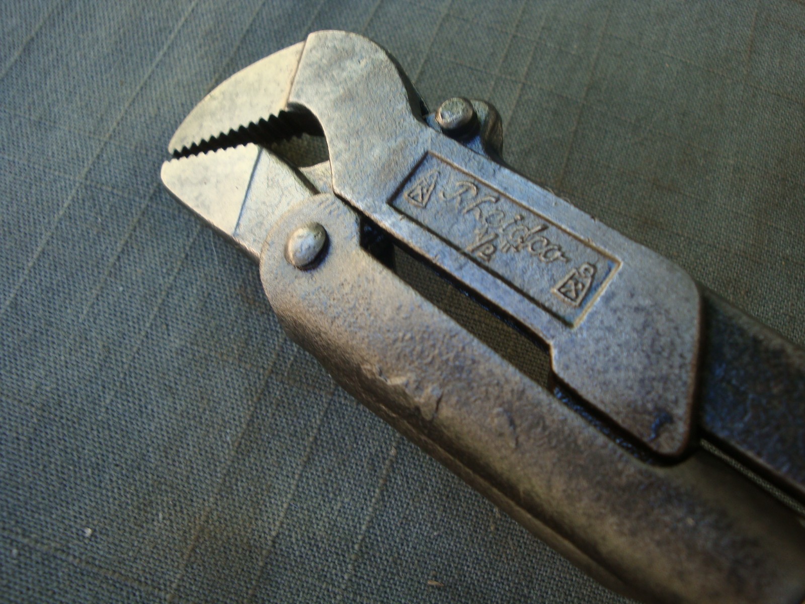 Vintage 10" Rheidco German Swedish Pipe Spanner Wrench Gedore No.175