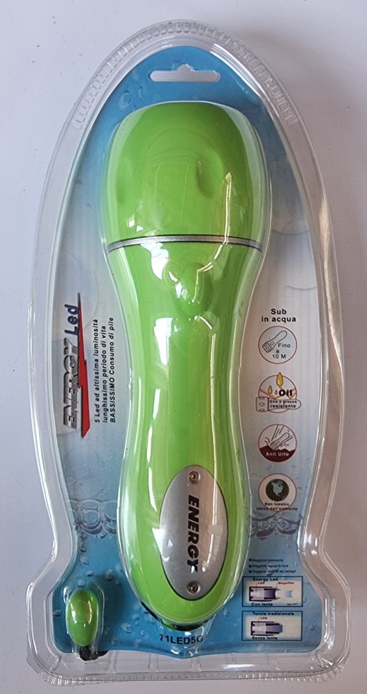 Dx2 Shockproof Waterproof Rubberized LED Flashlight - Lots x1/3/9/18