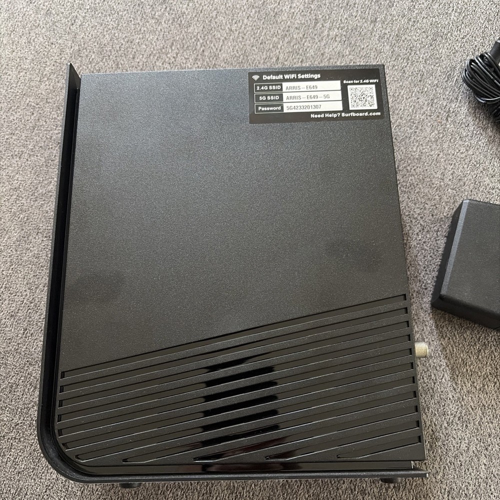 ARRIS ‎SBG7600AC2-RB Cable Modem Plus - Black
