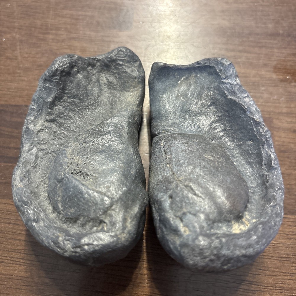 (2) 3.5 Inch Fossilized Whale Ear Bones
