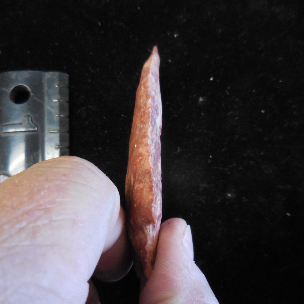 RED PERDENALIS POINT--CLASSIC FORM AND FLAKING #JE