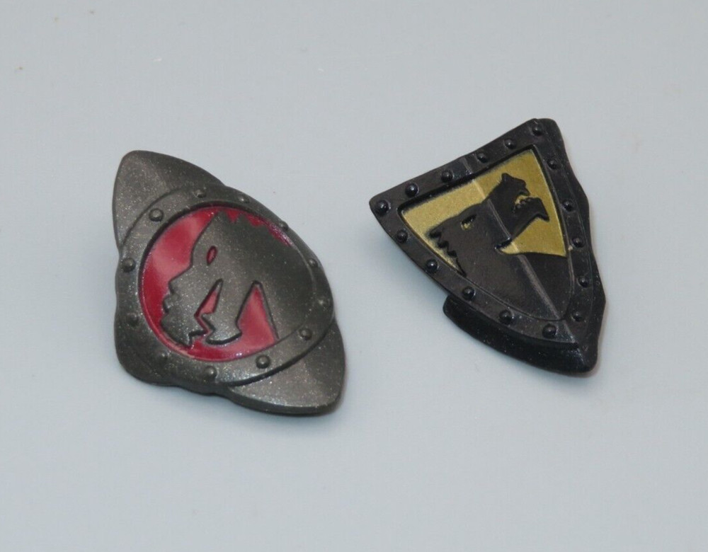 Mega Bloks 2 Dragon Shields for minifigures