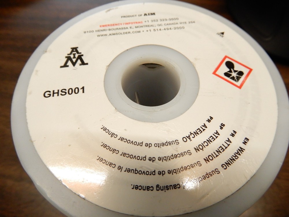 5 Lb. AIM Wire Solder .064" Diameter