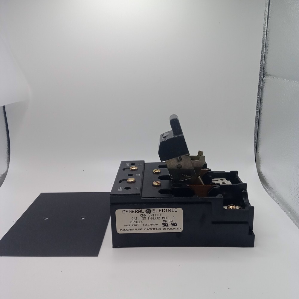 NEW GENERAL ELECTRIC THMS32 60 AMP 600V DISCONNECT SWITCH