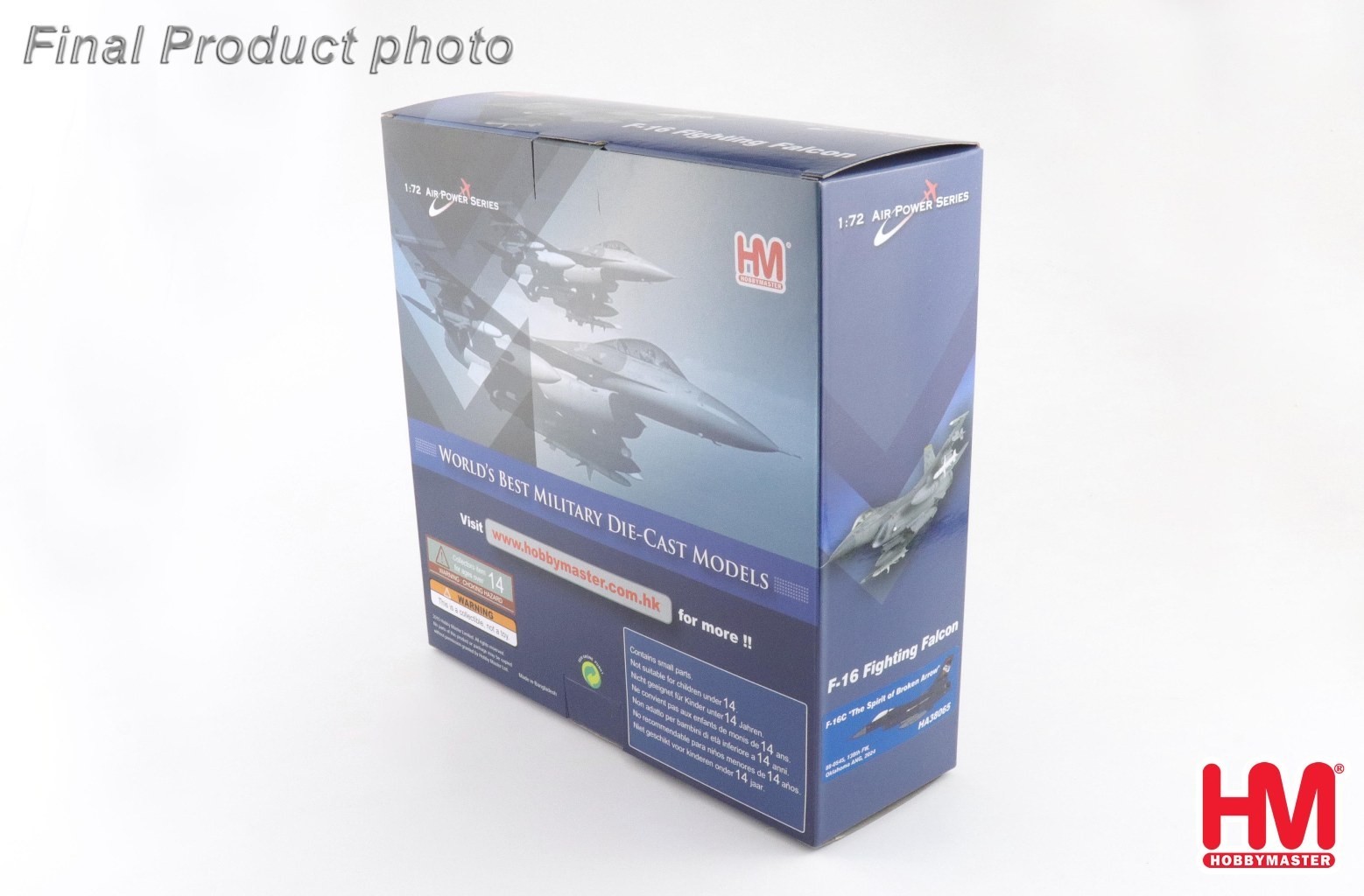 Hobby Master 1/72 F-16C Fighting Falcon 138th FW OK ANG Spirit of Broken HA38065