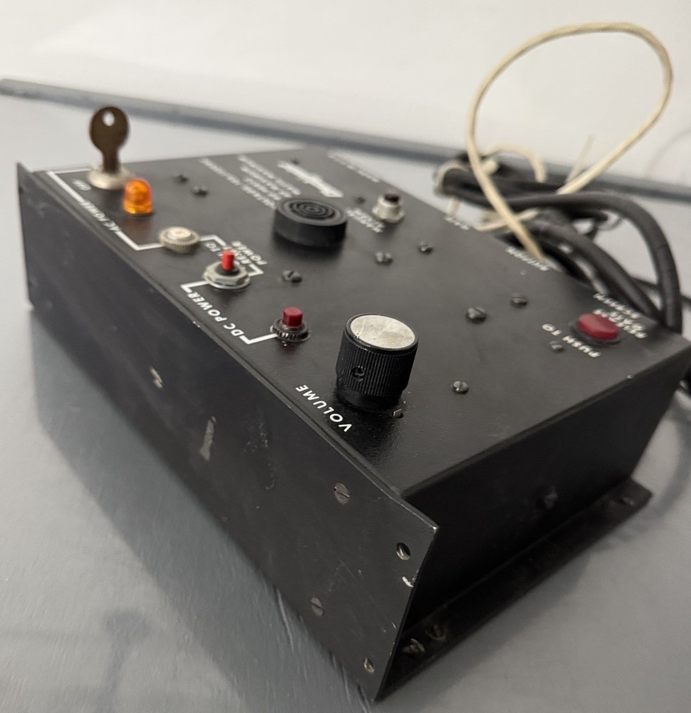 CheckPoint Vintage Security Control Panel Module Power Supply Unit Box