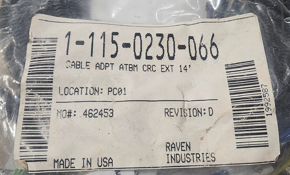 115-0230-066 RAVEN CABLE, EXTENSION